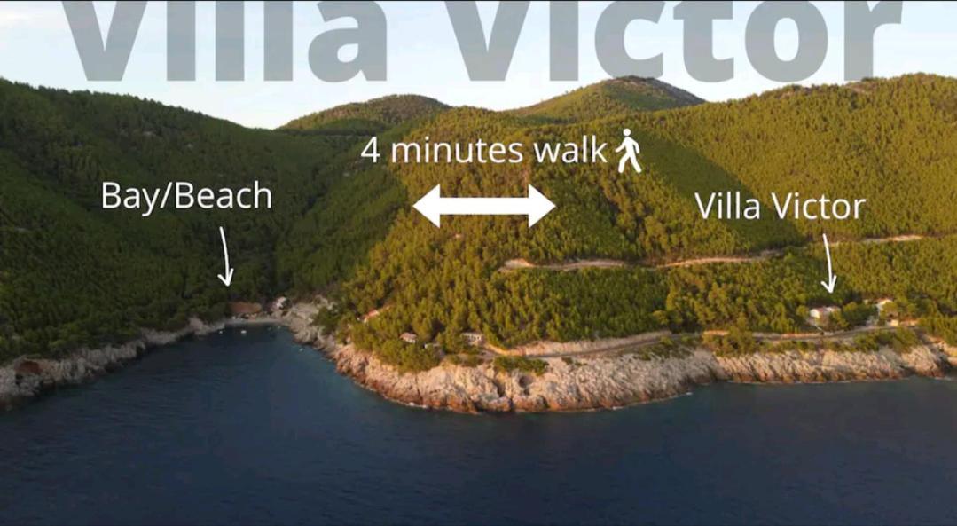 Villa Victor Babino Polje 外观 照片
